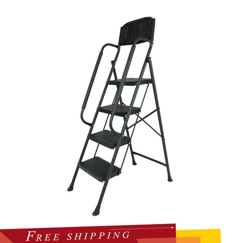 Step ladder handrails - step, ladder+handrails