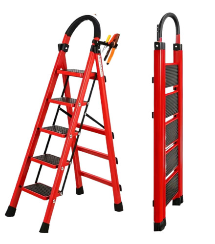Folding step ladder - step, 2/3/4/5