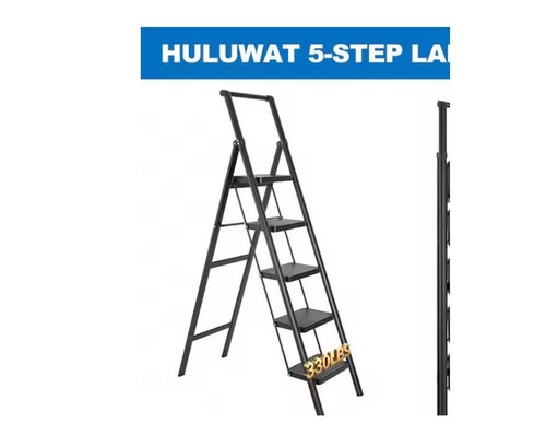Black metal foldable non slip - black,