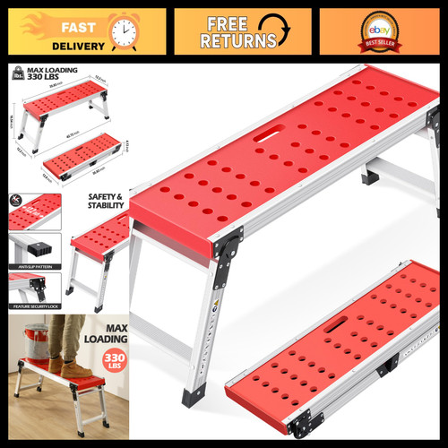 Adjustable folding work - adjustable,