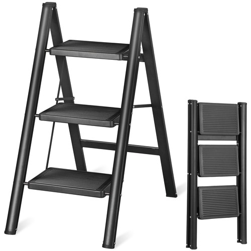 Step ladder folding - step,