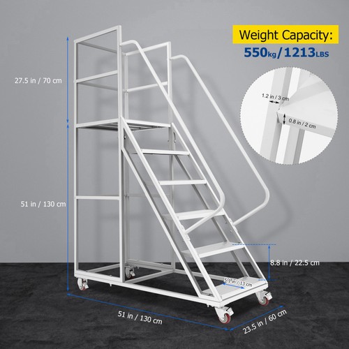 Step rolling ladder mobile - step,